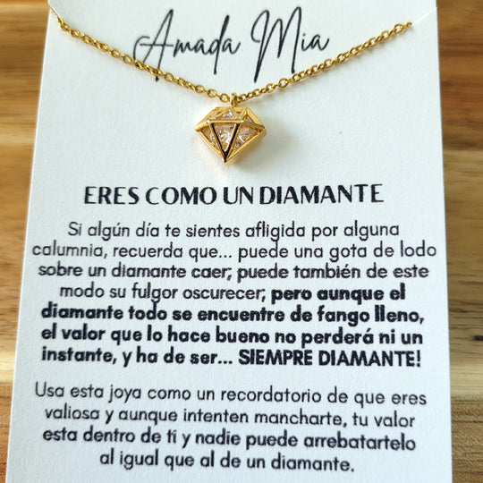 Cadena de diamante - Unique Personalizado