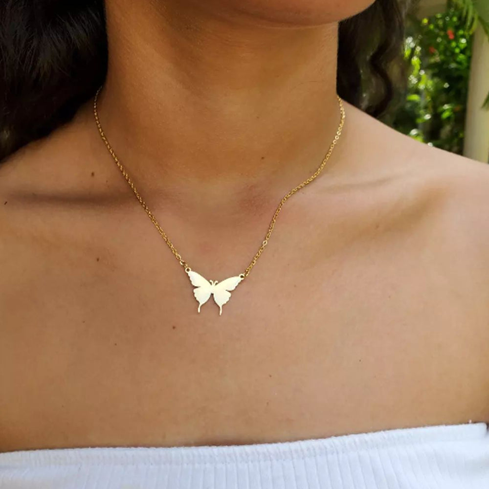 Cadena de Mariposa - Unique Personalizado