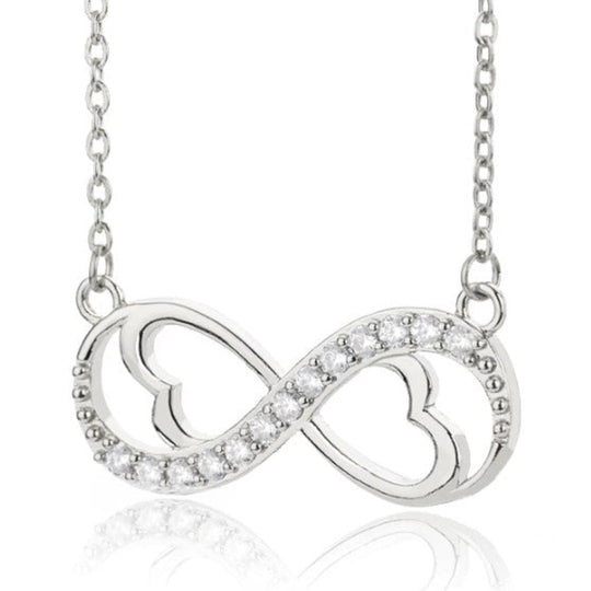 Cadena Infinito y piedras Zirconia (Suegra) - Unique Personalizado