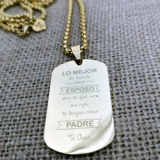 Cadena dogtag - Unique Personalizado