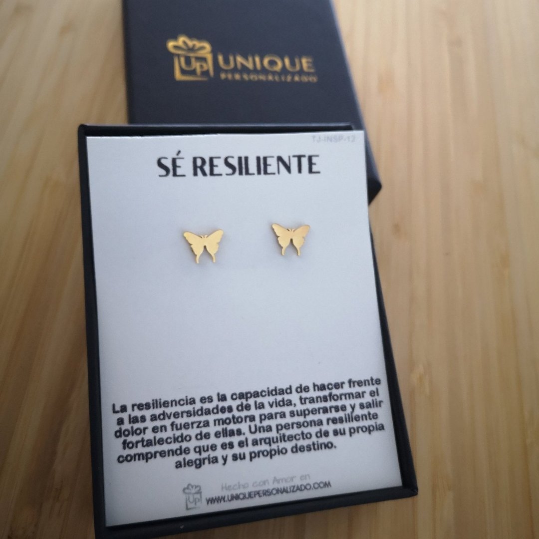 ARETES MARIPOSA - Unique Personalizado