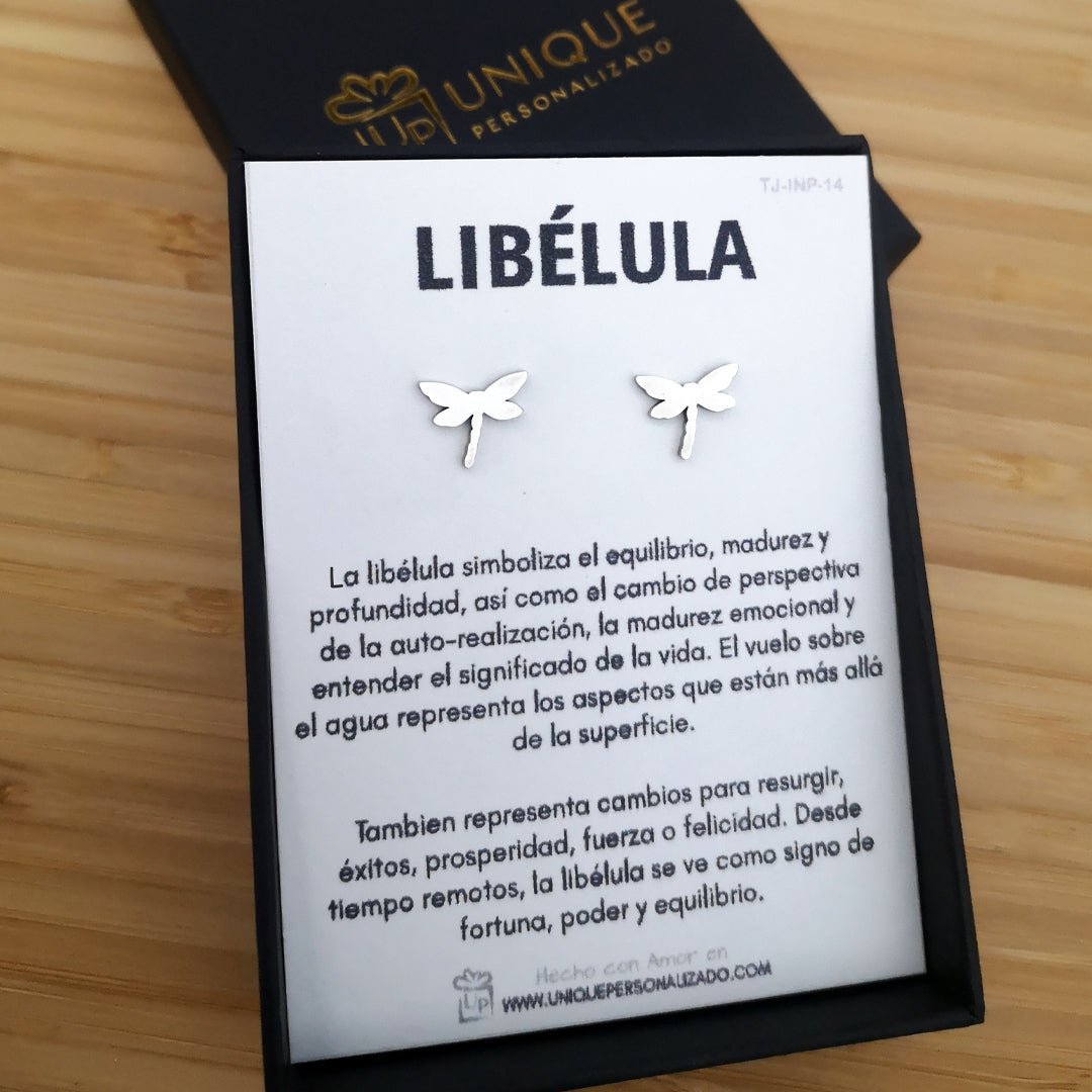 Aretes libélula - Unique Personalizado