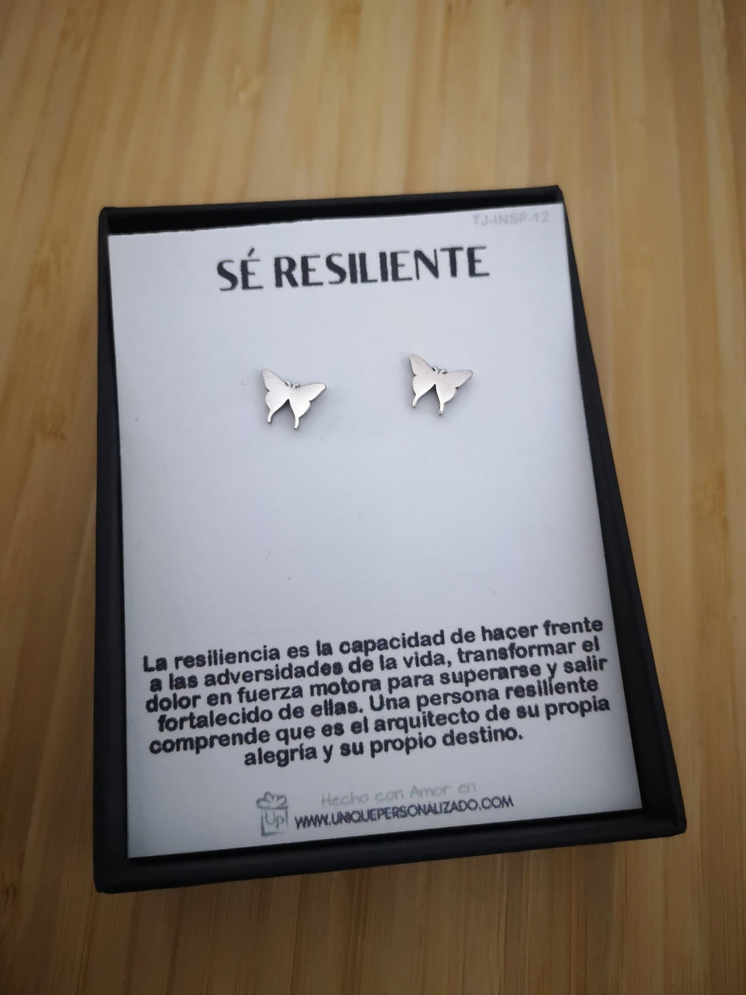 ARETES MARIPOSA - Unique Personalizado