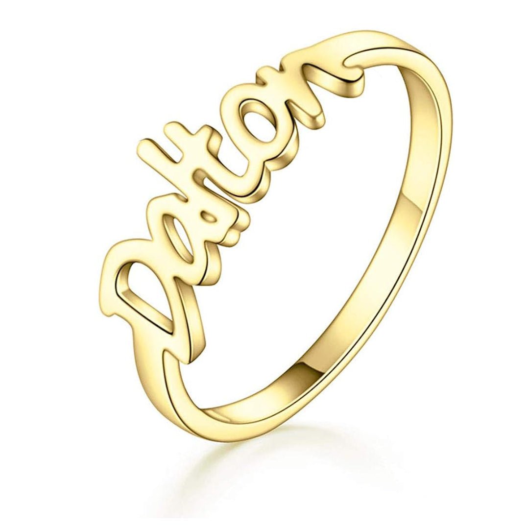 Anillo con nombre personalizado - Unique Personalizado