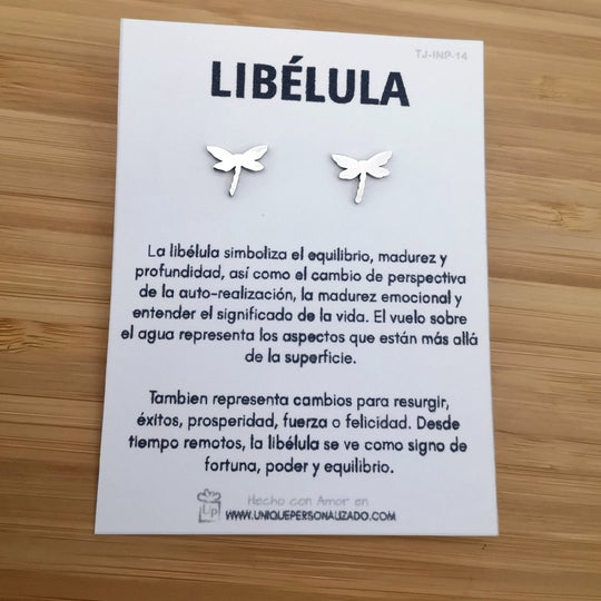 Aretes libélula - Unique Personalizado