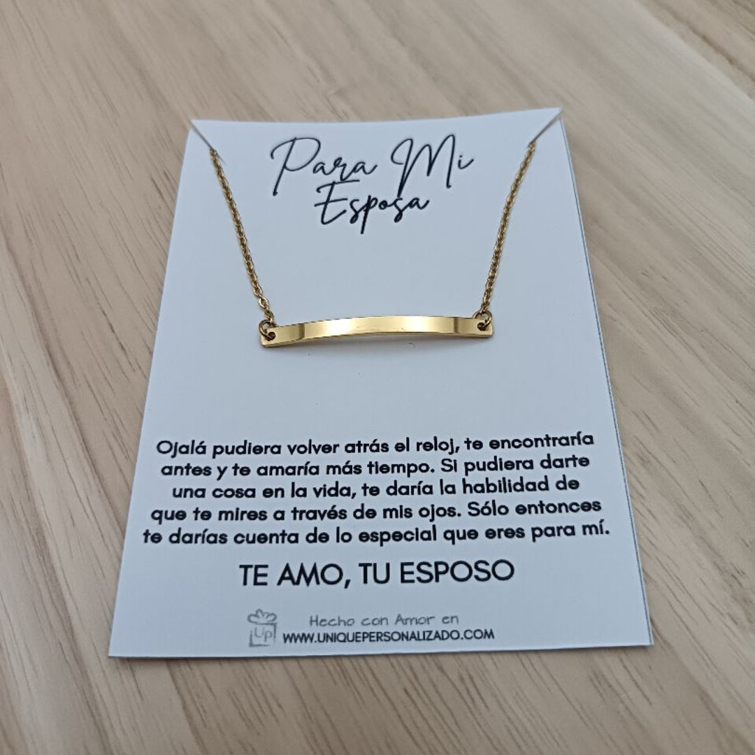Brazalete personalizado para mujer - Unique Personalizado