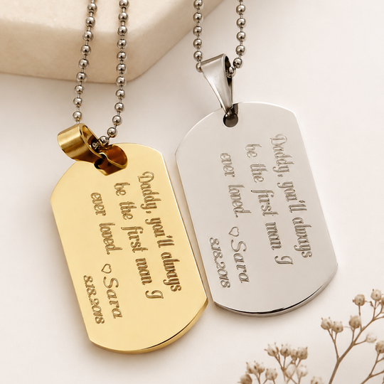 Cadena dogtag en acero