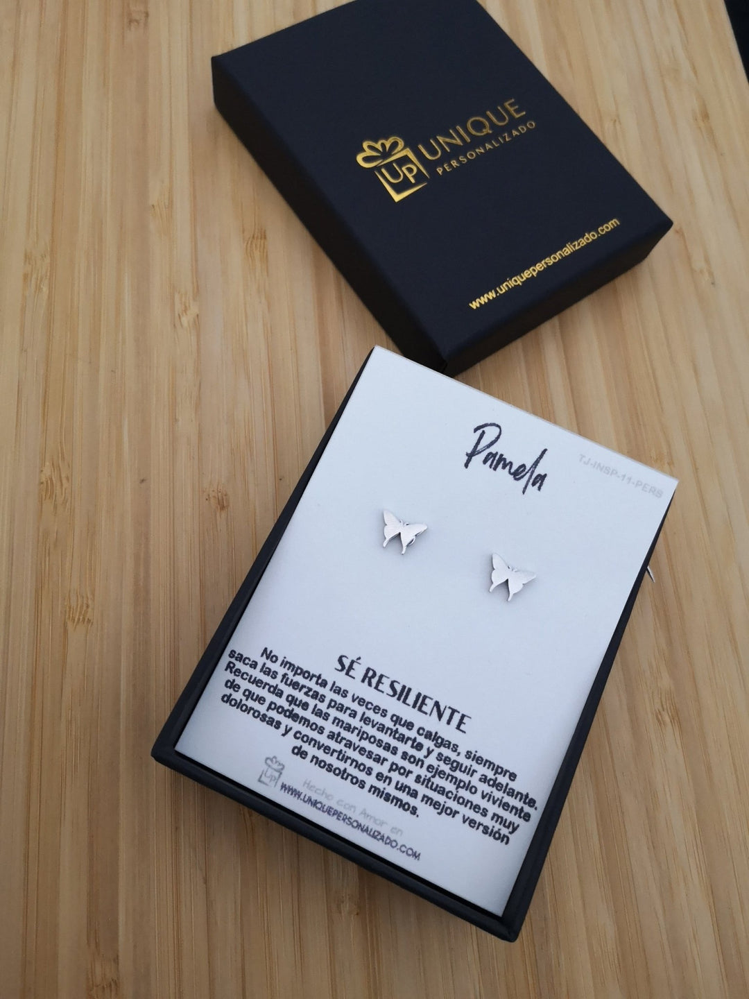 ARETES MARIPOSA - Unique Personalizado