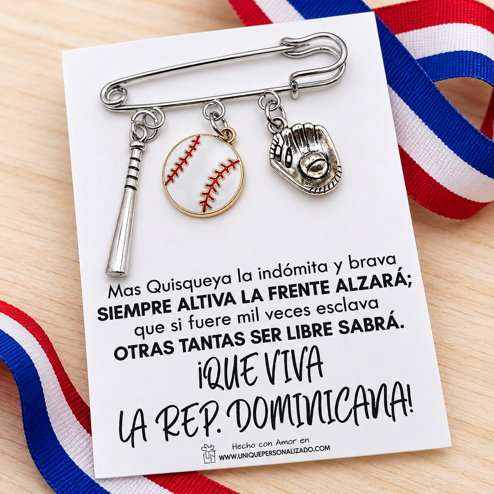 Broche de Baseball - Unique Personalizado