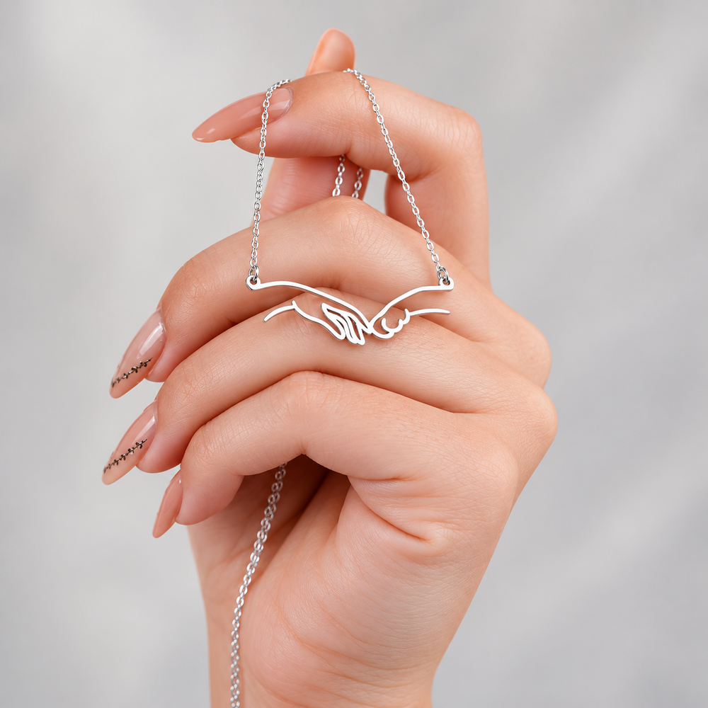 Cadena Huella de Amor – Mano y Patita