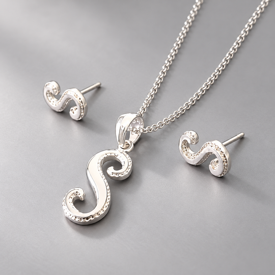 Set Cadena y aretes S - Unique Personalizado