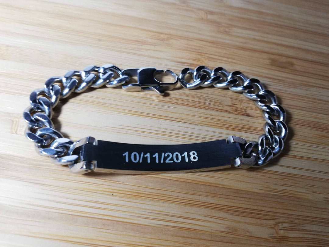 Brazalete personalizado para hombre