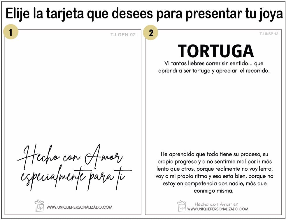 Aretes Tortuga ( A - AR - ANI3 ) - Unique Personalizado